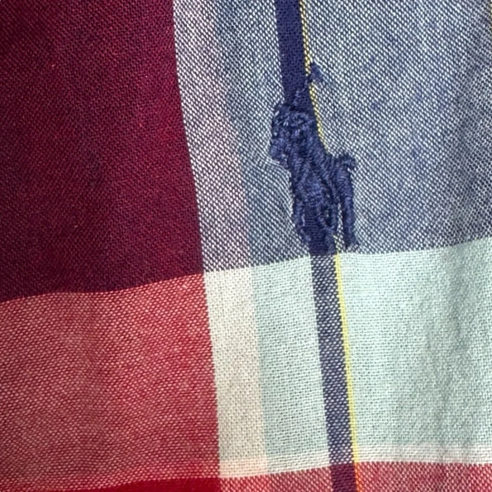 Ralph Lauren Plaid Sleeveless baby Dress size‎ 18M
